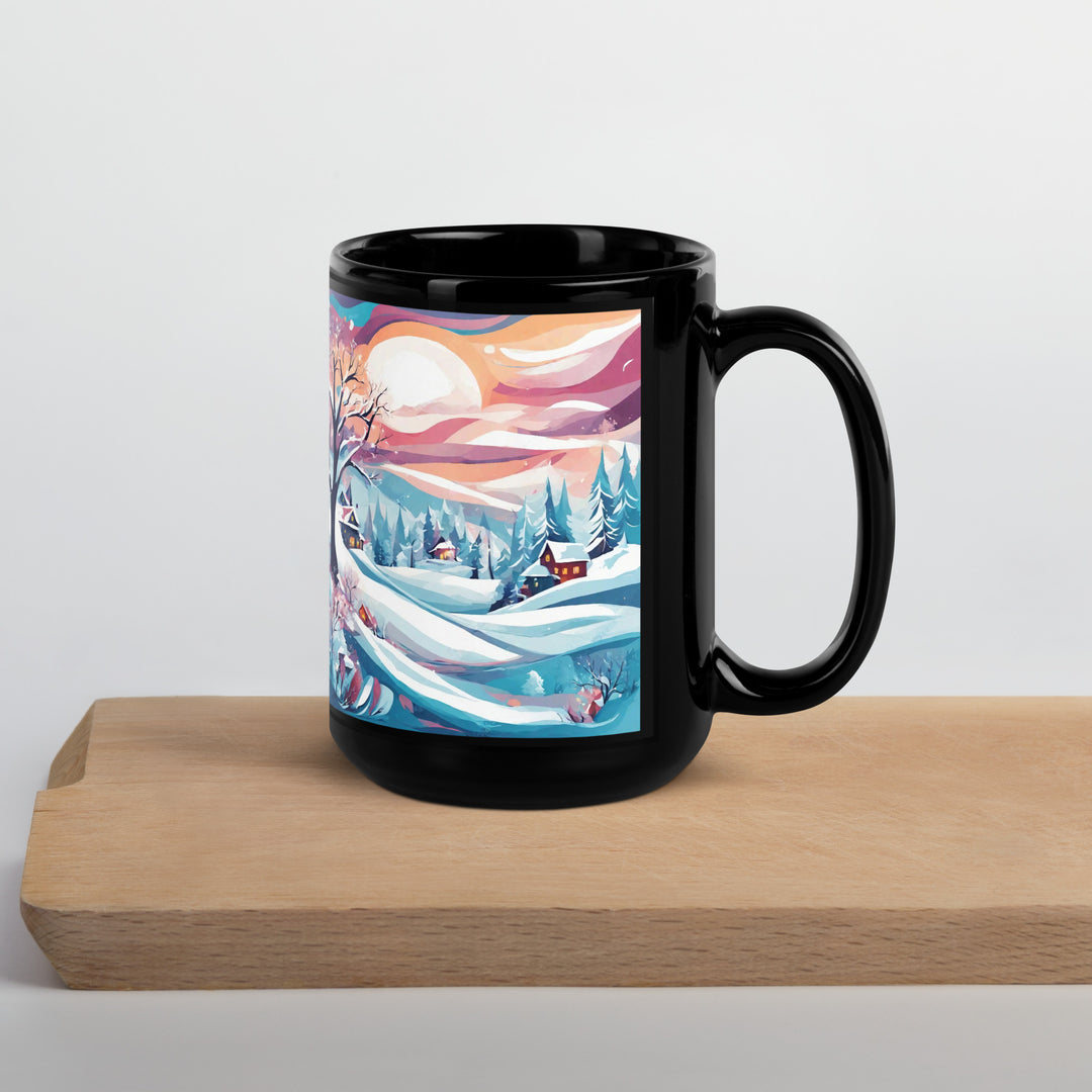 Black Glossy Mug - WhatUWant2Buy