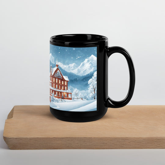 Black Glossy Mug - WhatUWant2Buy