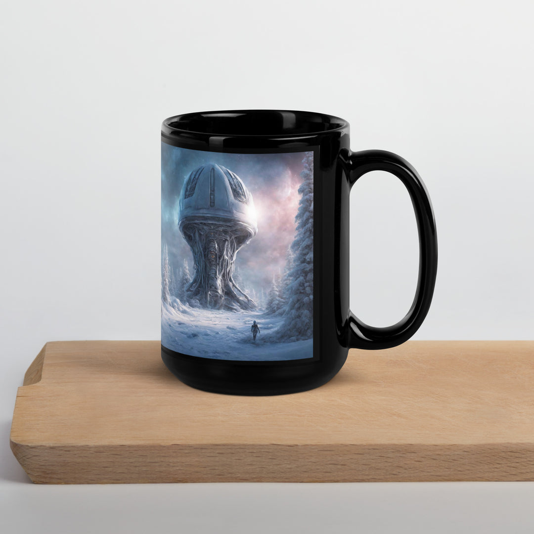 Black Glossy Mug - WhatUWant2Buy