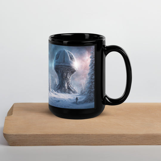 Black Glossy Mug - WhatUWant2Buy
