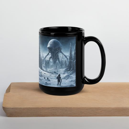 Black Glossy Mug - WhatUWant2Buy