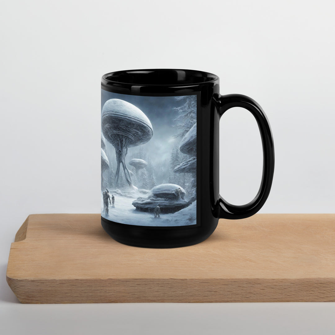 Black Glossy Mug - WhatUWant2Buy