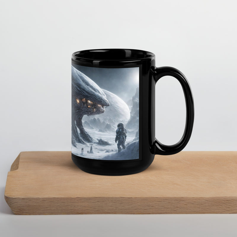 Black Glossy Mug - WhatUWant2Buy