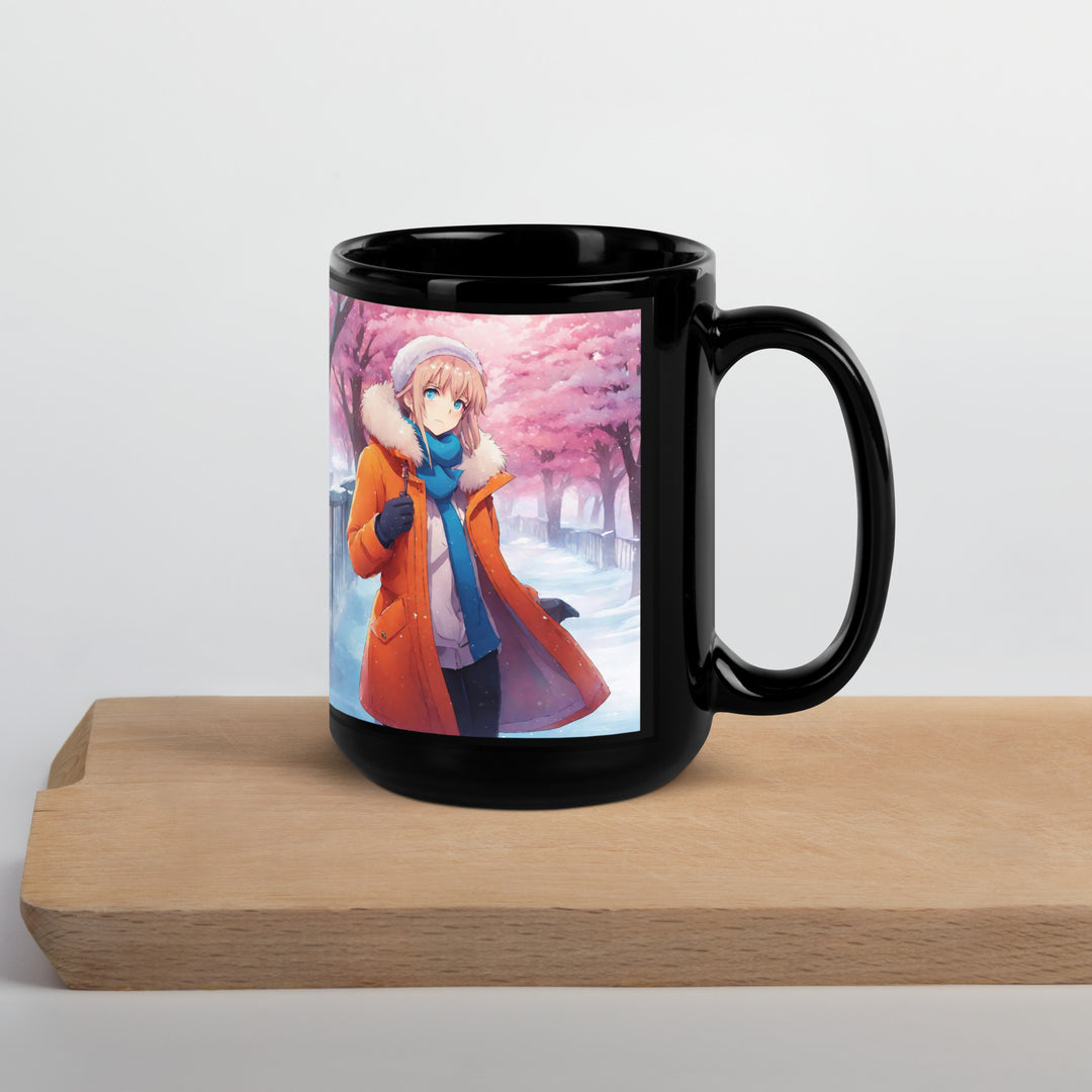 Black Glossy Mug - WhatUWant2Buy