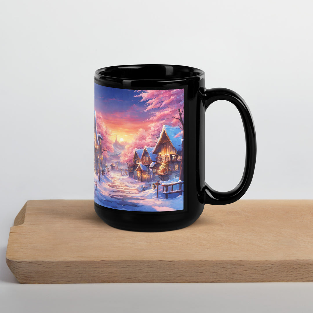 Black Glossy Mug - WhatUWant2Buy