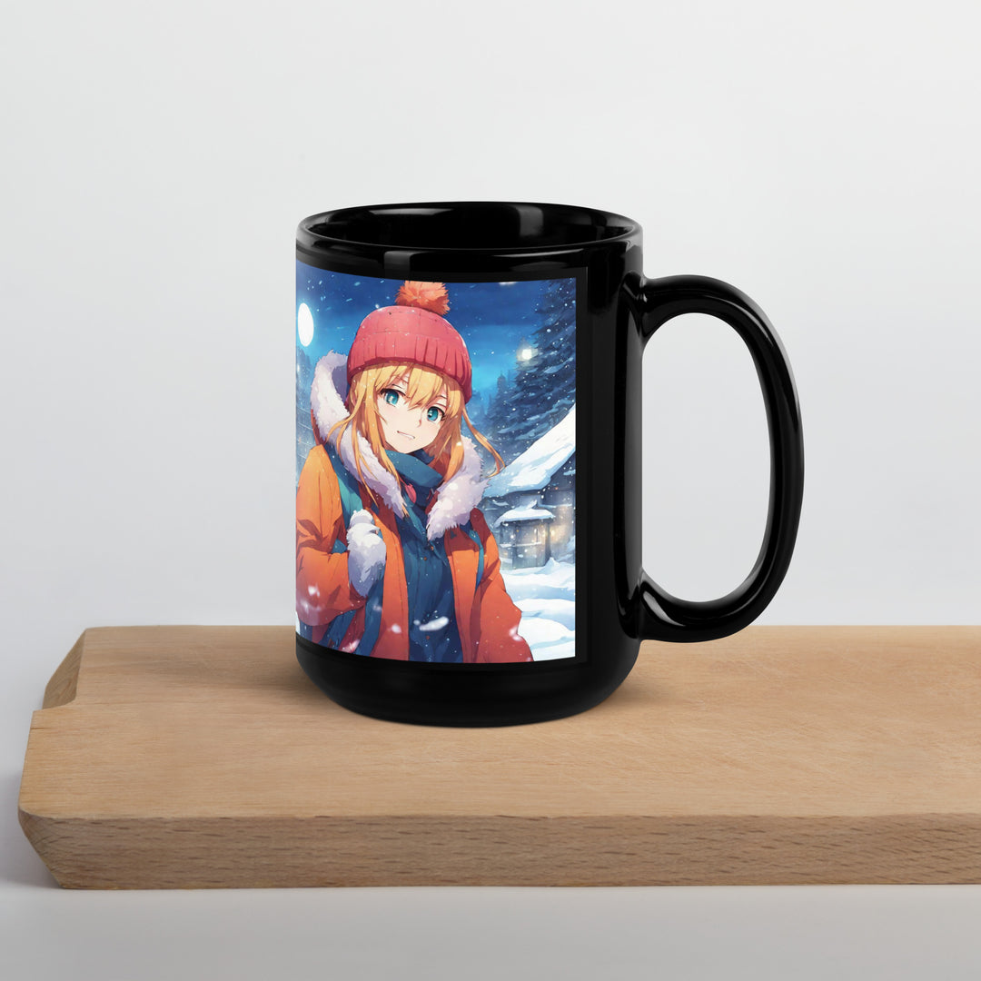 Black Glossy Mug - WhatUWant2Buy