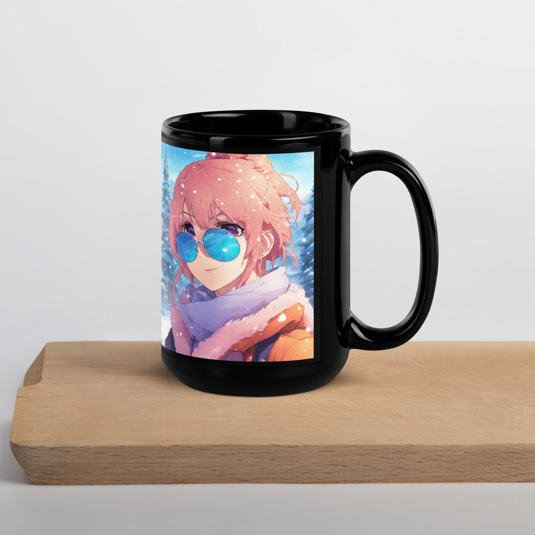 Black Glossy Mug - WhatUWant2Buy