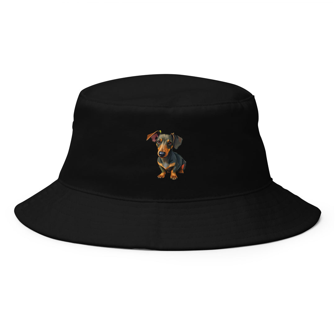 Dachshund Abstract Bucket Hat | Everyday AI-Designed 4