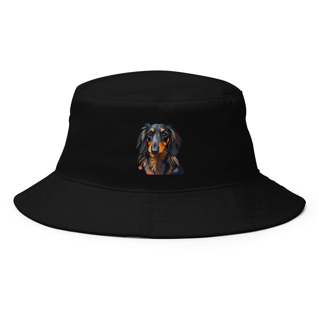Dachshund Abstract Bucket Hat | Everyday AI-Designed 6