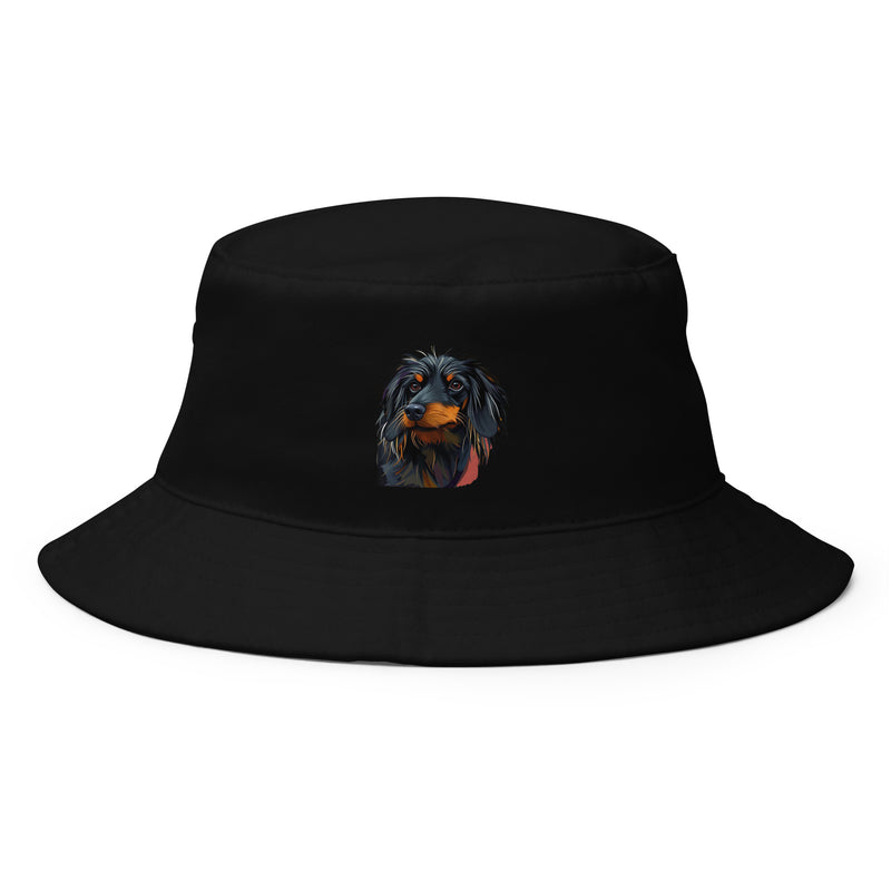 Dachshund Abstract Bucket Hat | Everyday AI-Designed 9