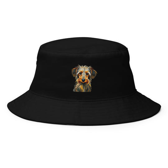 Dachshund Abstract Bucket Hat | Everyday AI-Designed 11