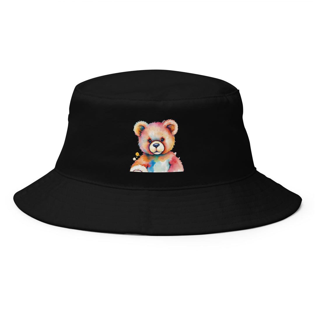 Teddy Bear Watercolor Bucket Hat | Everyday AI-Designed 1
