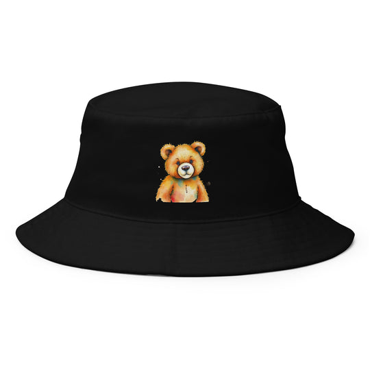 Teddy Bear Watercolor Bucket Hat | Everyday AI-Designed 2