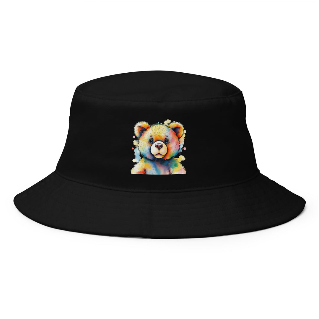 Teddy Bear Watercolor Bucket Hat | Everyday AI-Designed 3