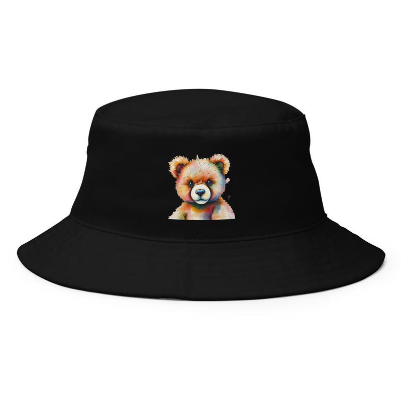 Teddy Bear Watercolor Bucket Hat | Everyday AI-Designed 4