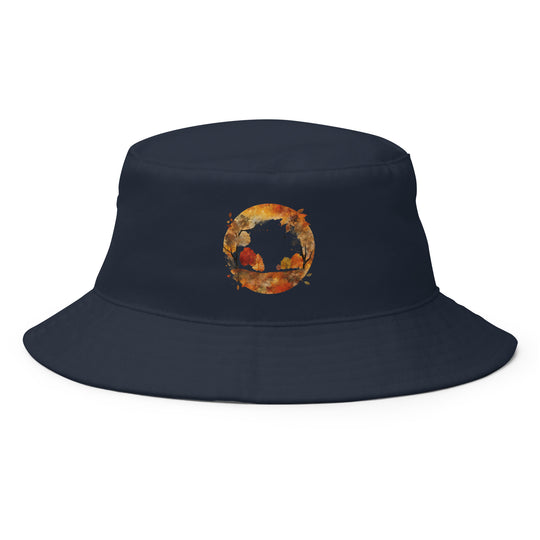 Autumn Collage Bucket Hat | Autumn AI-Designed 1