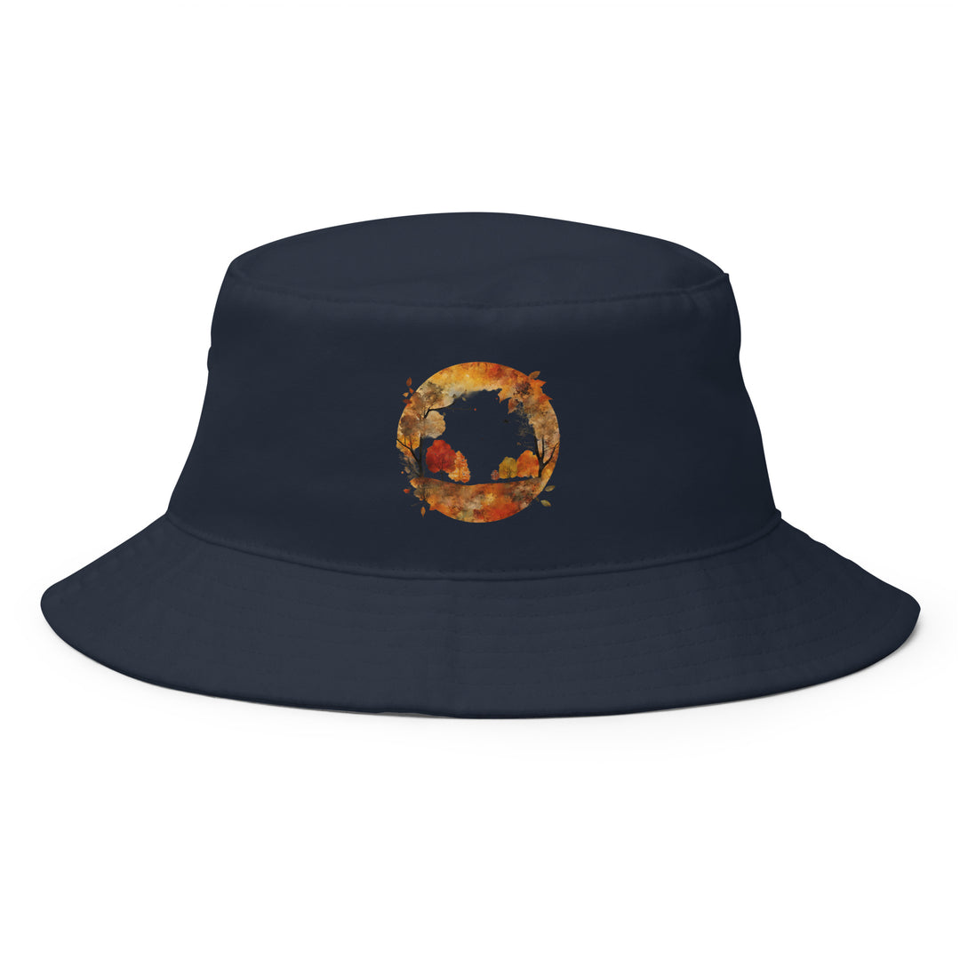 Autumn Collage Bucket Hat | Autumn AI-Designed 1