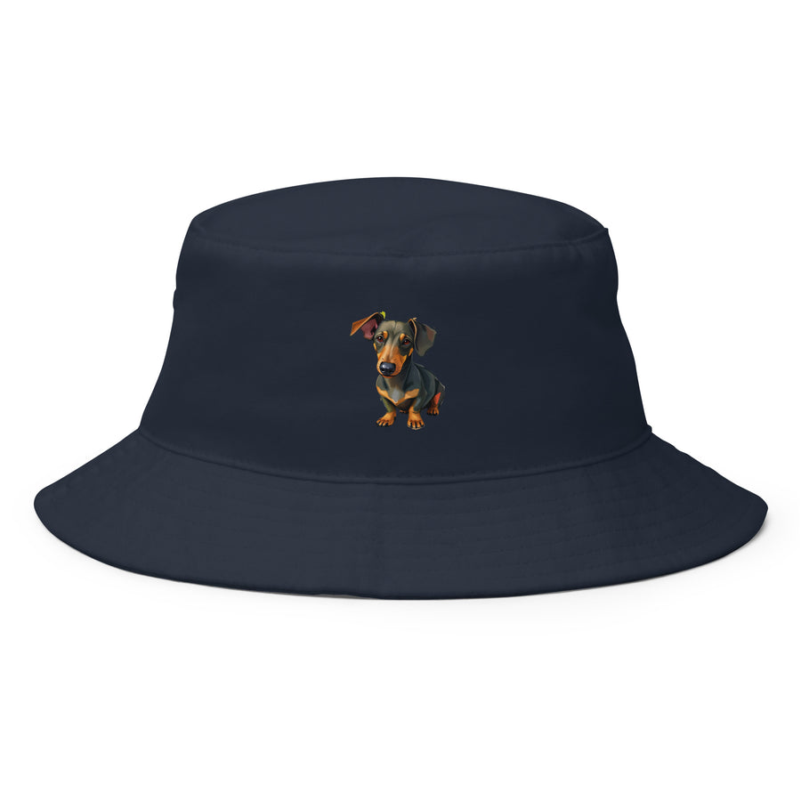 Dachshund Abstract Bucket Hat | Everyday AI-Designed 4