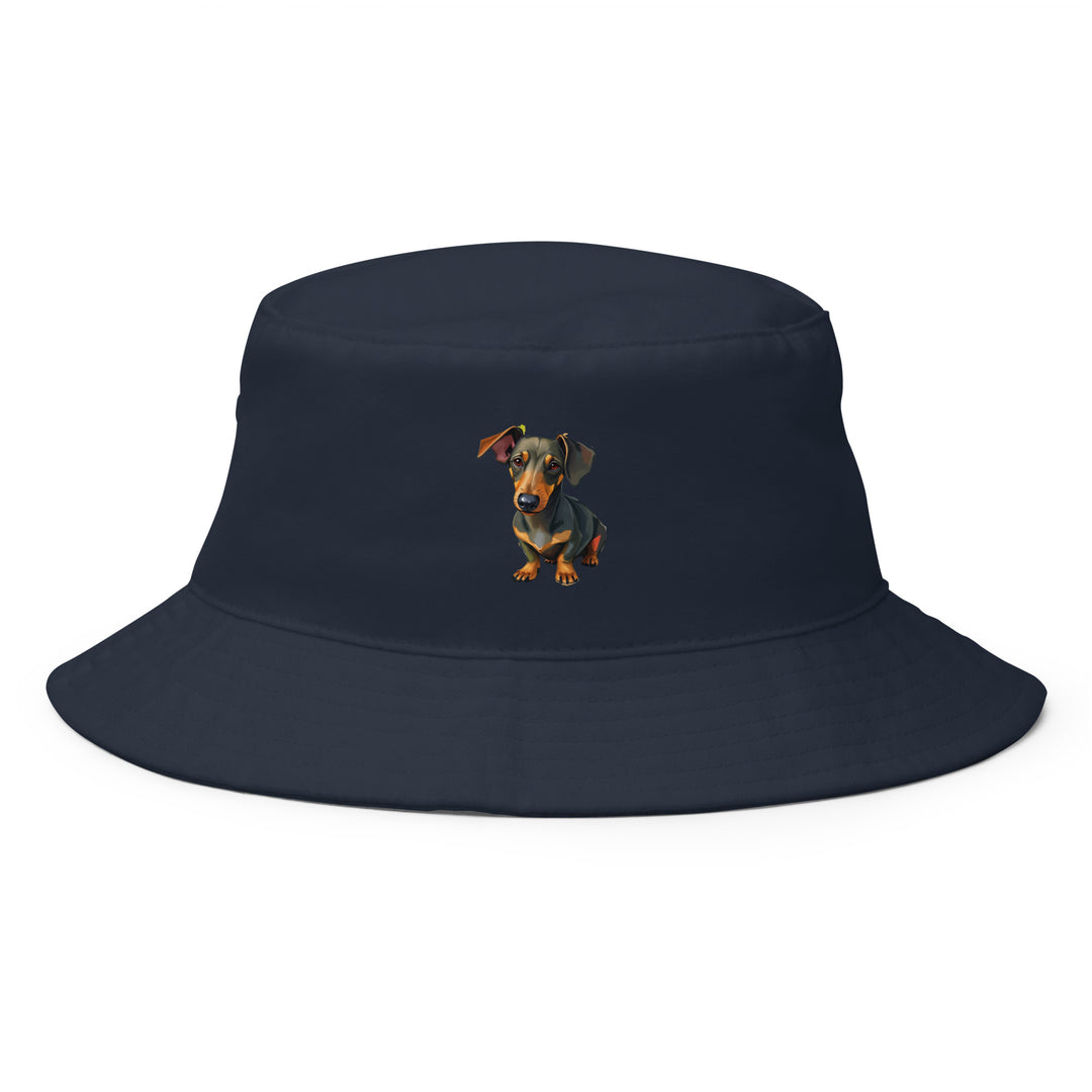 Dachshund Abstract Bucket Hat | Everyday AI-Designed 4