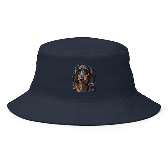 Dachshund Abstract Bucket Hat | Everyday AI-Designed 6
