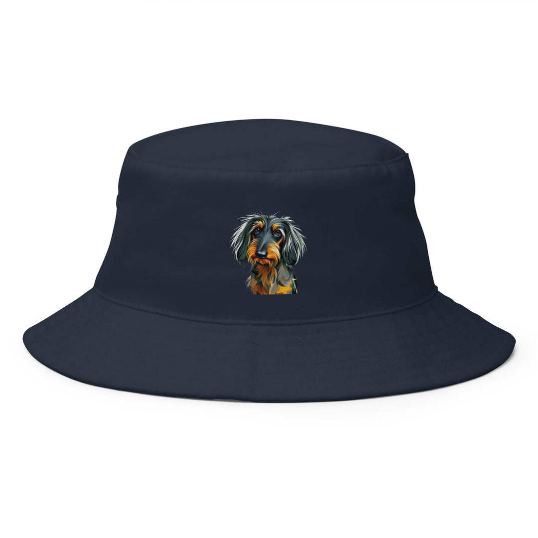 Dachshund Abstract Bucket Hat | Everyday AI-Designed 7