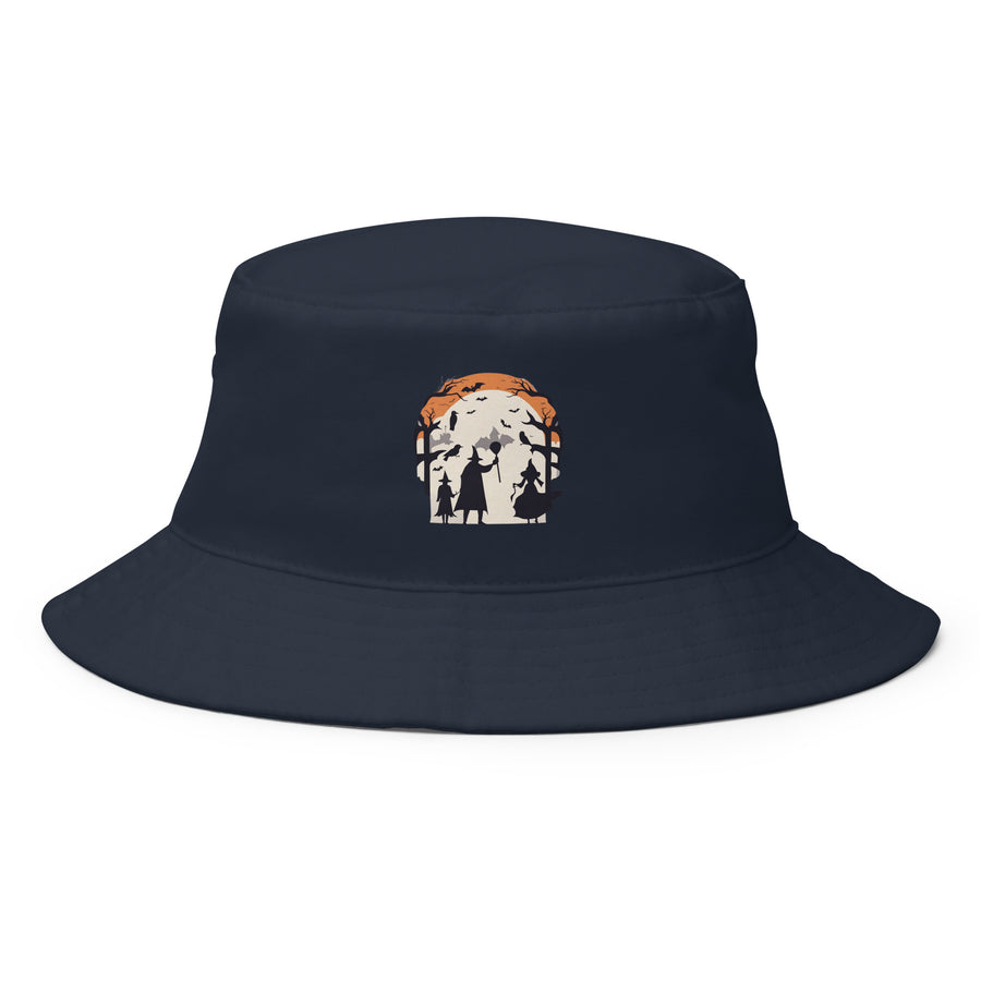Flat Bucket Hat | Halloween AI-Designed 7