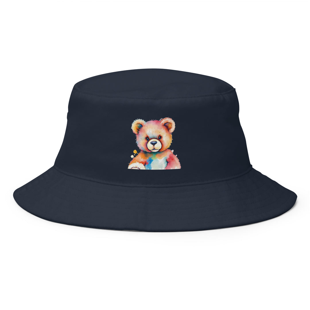 Teddy Bear Watercolor Bucket Hat | Everyday AI-Designed 1