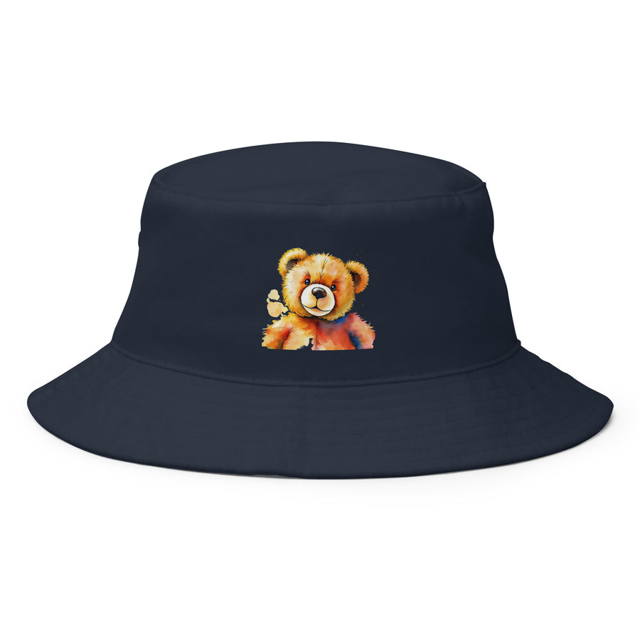Teddy Bear Watercolor Bucket Hat | Everyday AI-Designed 15
