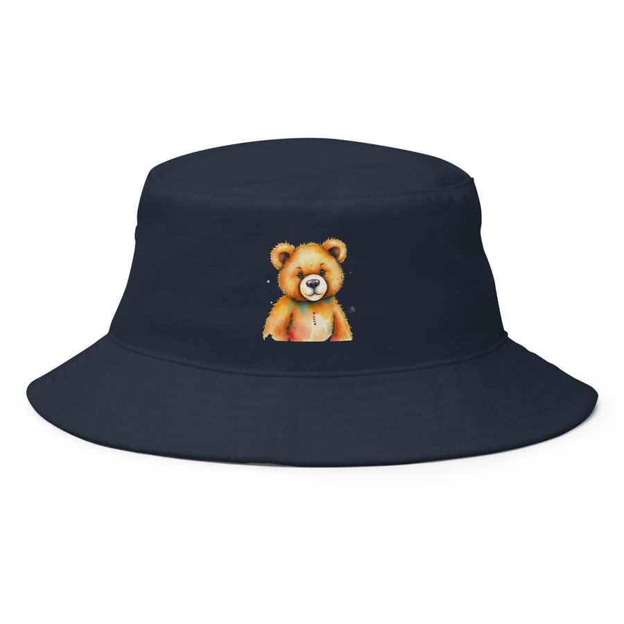 Teddy Bear Watercolor Bucket Hat | Everyday AI-Designed 2