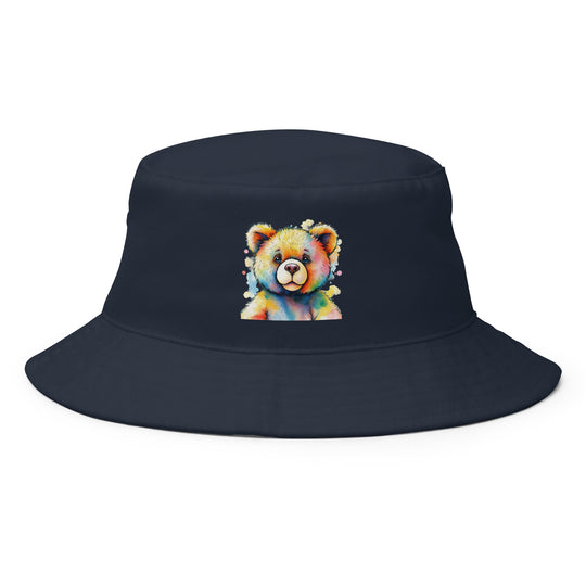 Teddy Bear Watercolor Bucket Hat | Everyday AI-Designed 3