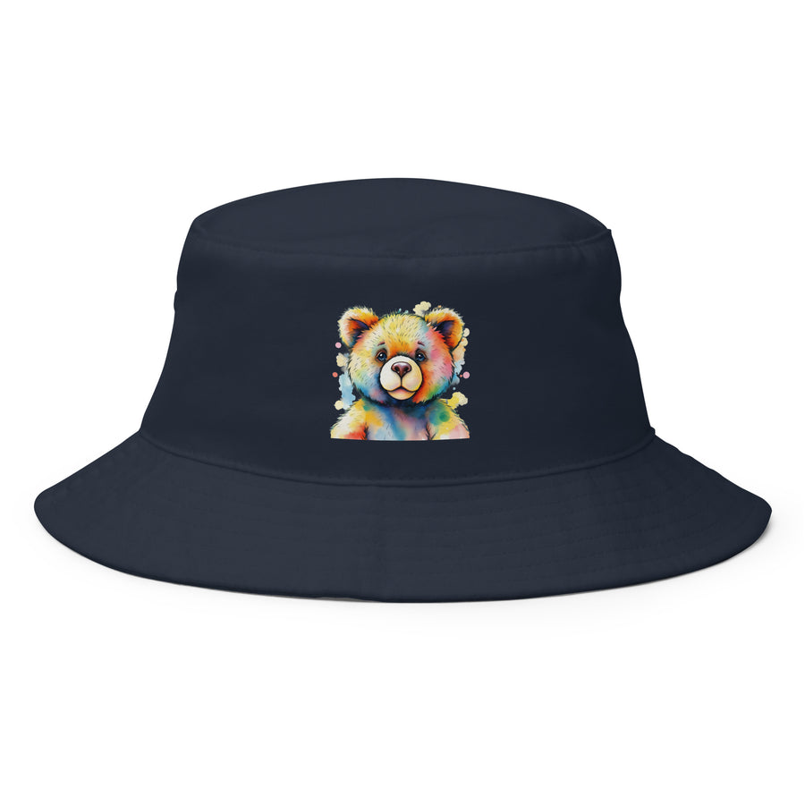 Teddy Bear Watercolor Bucket Hat | Everyday AI-Designed 3