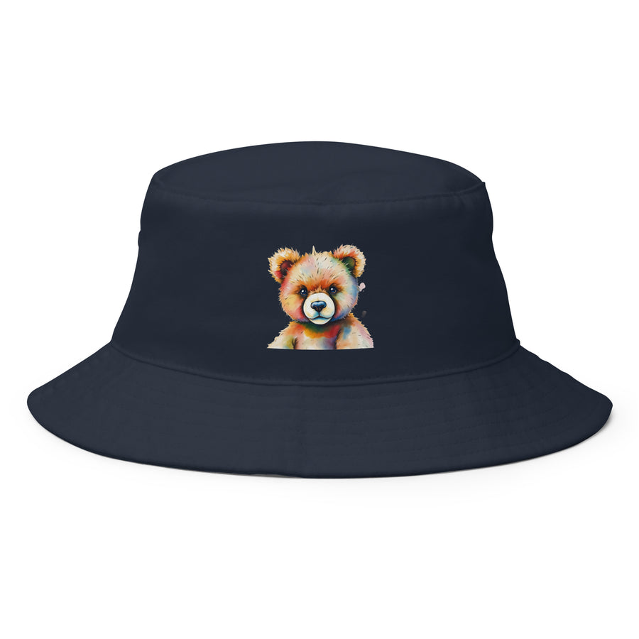 Teddy Bear Watercolor Bucket Hat | Everyday AI-Designed 4