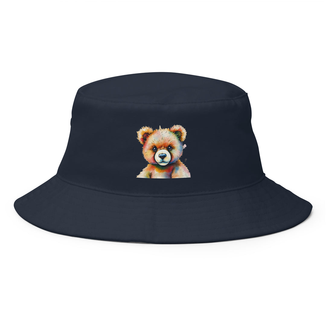 Teddy Bear Watercolor Bucket Hat | Everyday AI-Designed 4