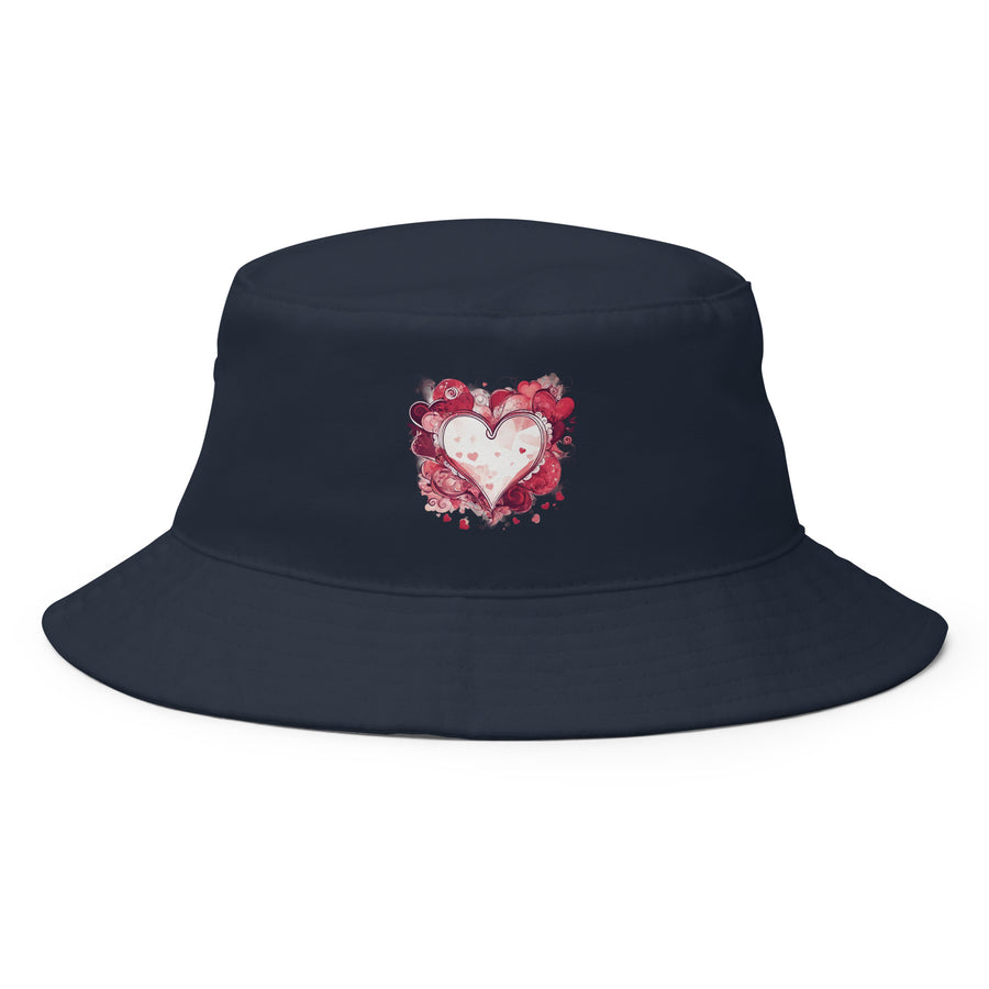 Abstract Bucket Hat | Valentines AI-Designed 3