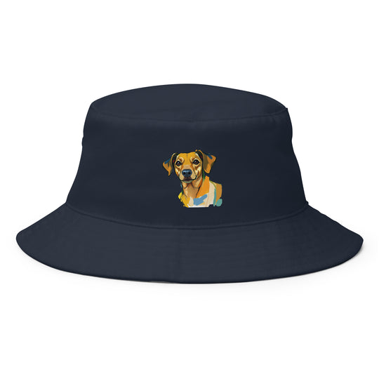 Dachshund Abstract Bucket Hat | Everyday AI-Designed 2