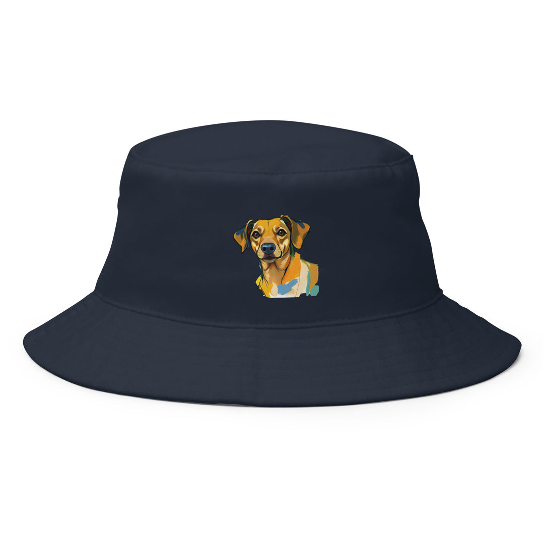 Dachshund Abstract Bucket Hat | Everyday AI-Designed 2