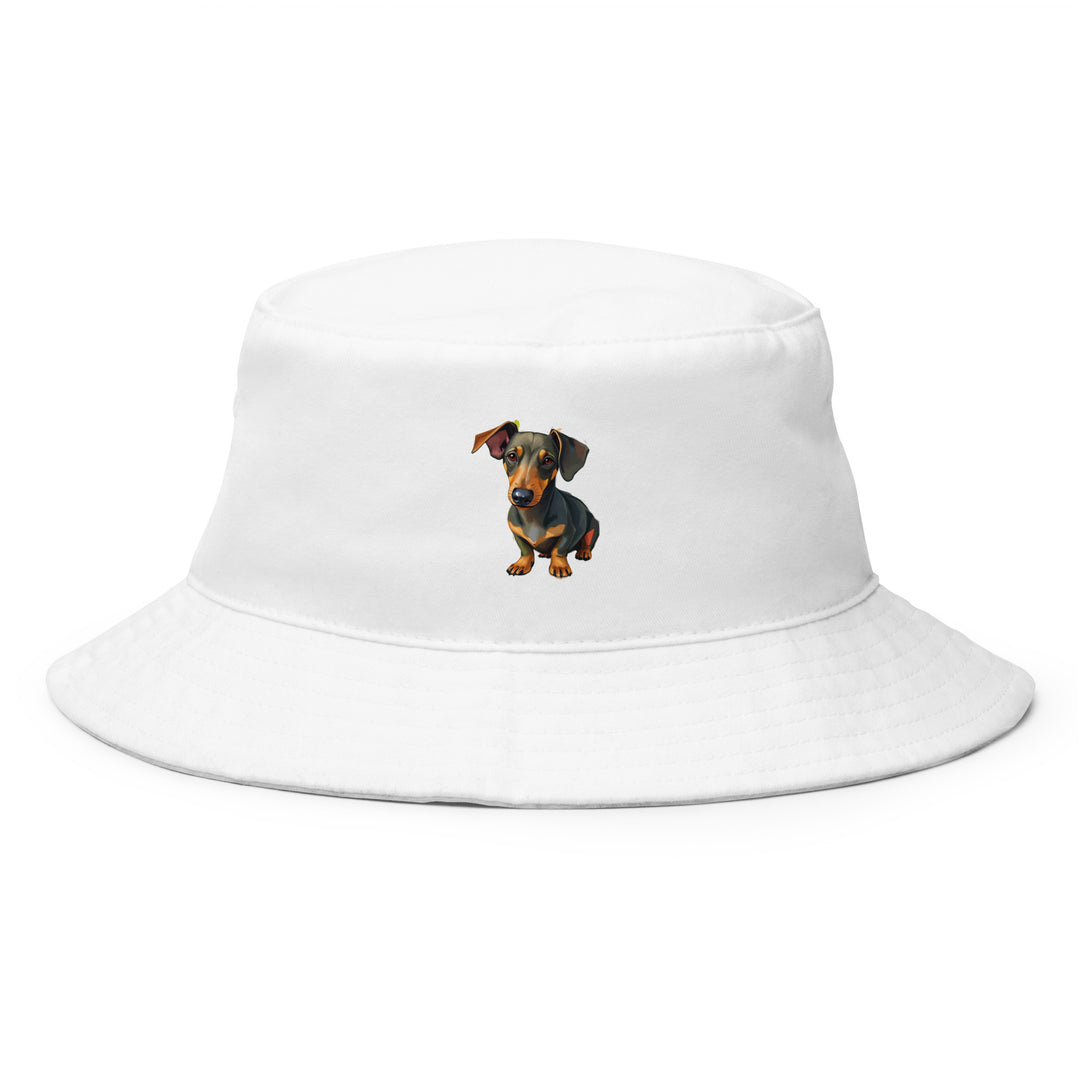 Dachshund Abstract Bucket Hat | Everyday AI-Designed 4