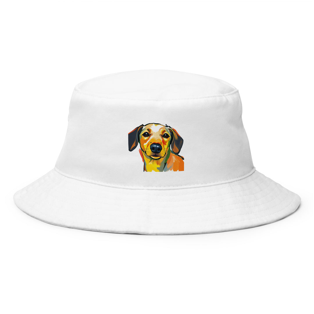 Dachshund Abstract Bucket Hat | Everyday AI-Designed 5