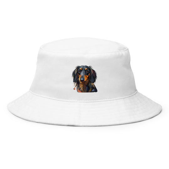 Dachshund Abstract Bucket Hat | Everyday AI-Designed 6