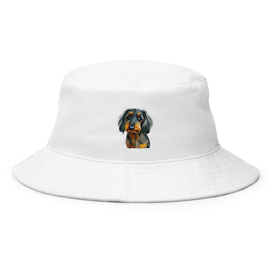Dachshund Abstract Bucket Hat | Everyday AI-Designed 7
