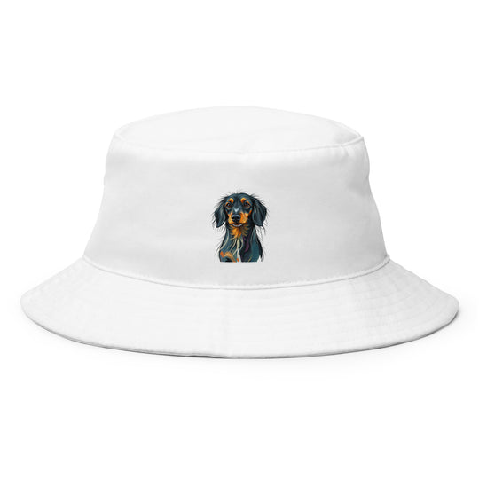 Dachshund Abstract Bucket Hat | Everyday AI-Designed 8