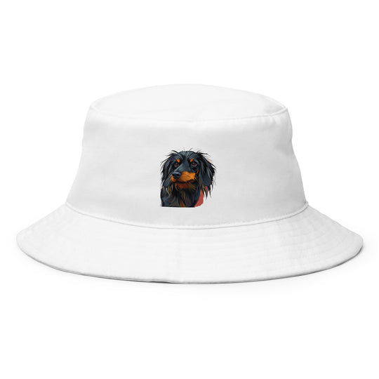 Dachshund Abstract Bucket Hat | Everyday AI-Designed 9