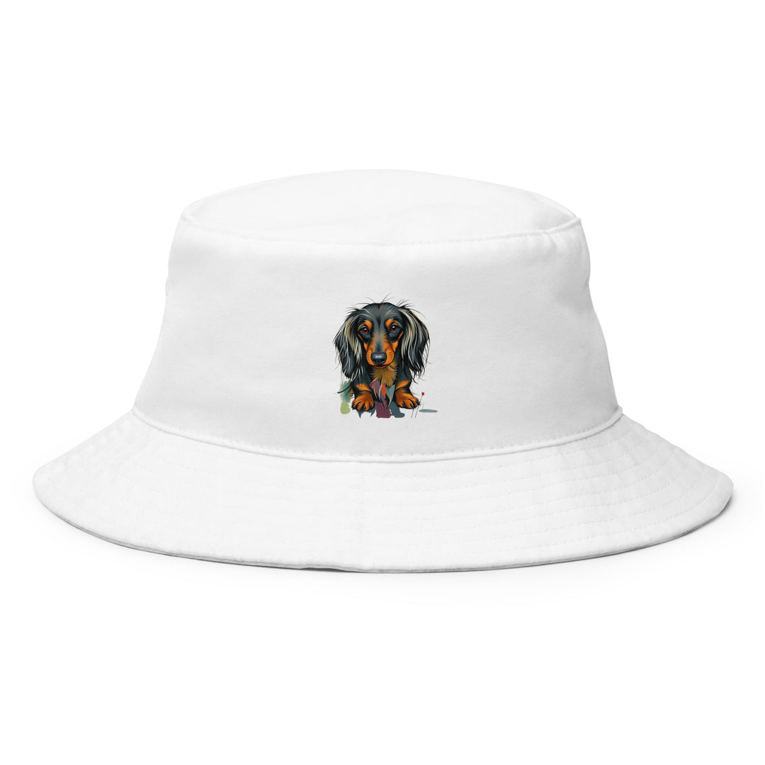 Dachshund Abstract Bucket Hat | Everyday AI-Designed 10