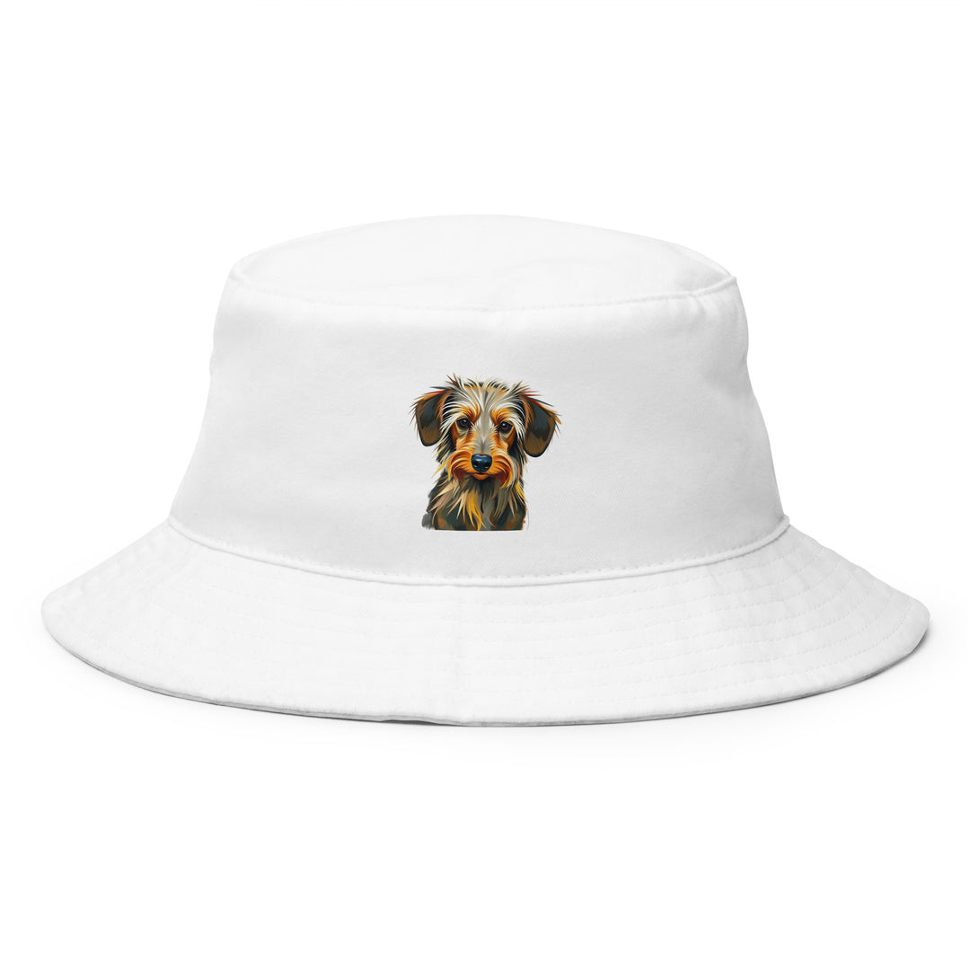 Dachshund Abstract Bucket Hat | Everyday AI-Designed 11