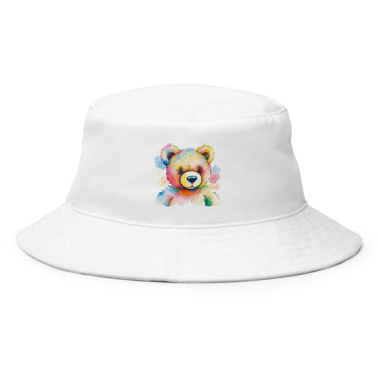 Teddy Bear Watercolor Bucket Hat | Everyday AI-Designed 13