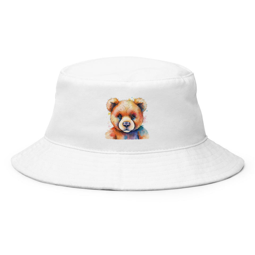 Teddy Bear Watercolor Bucket Hat | Everyday AI-Designed 17
