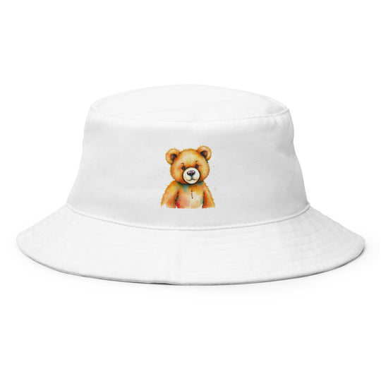 Teddy Bear Watercolor Bucket Hat | Everyday AI-Designed 2