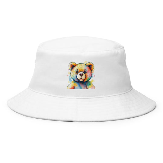 Teddy Bear Watercolor Bucket Hat | Everyday AI-Designed 3