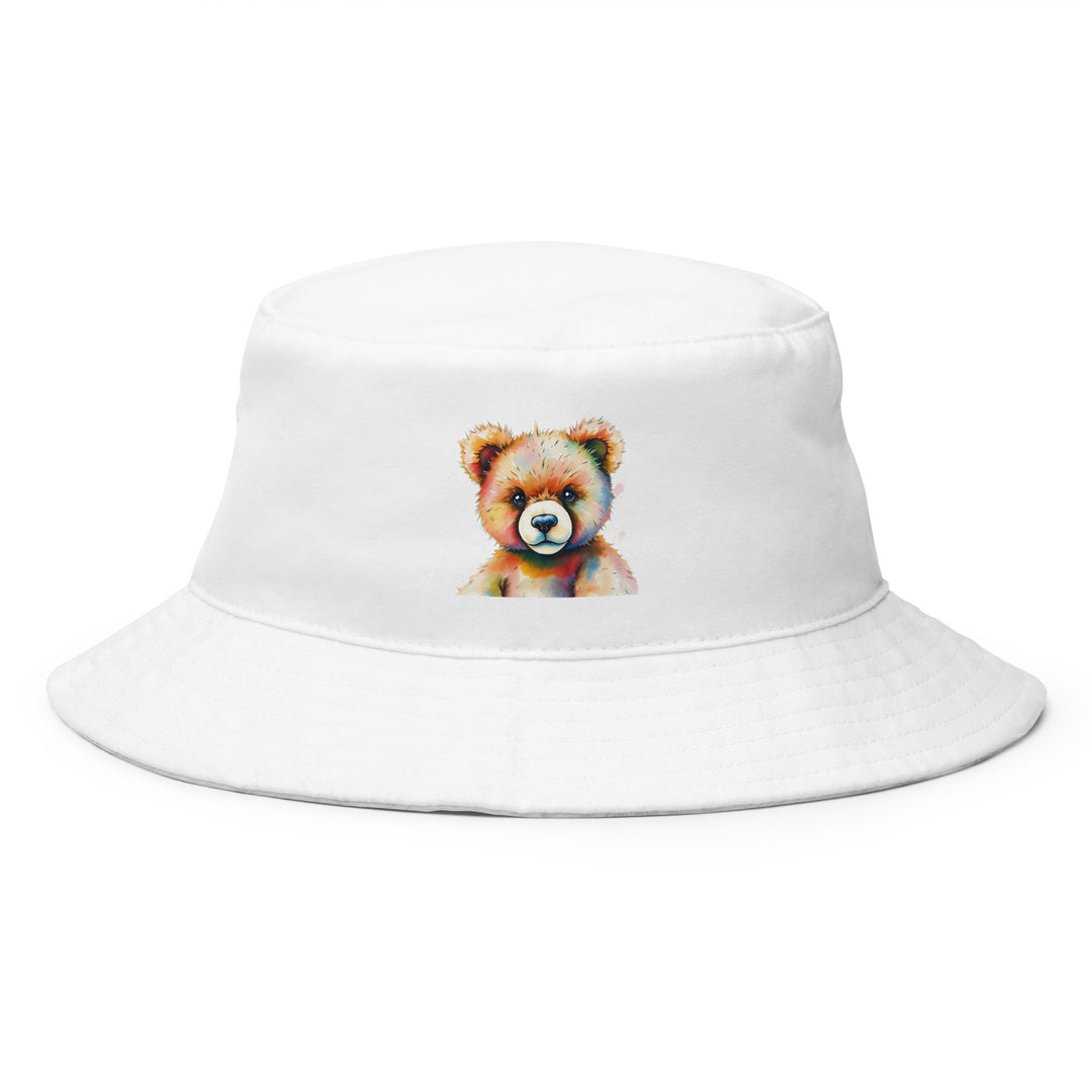 Teddy Bear Watercolor Bucket Hat | Everyday AI-Designed 4