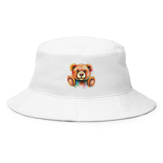 Teddy Bear Watercolor Bucket Hat | Everyday AI-Designed 6